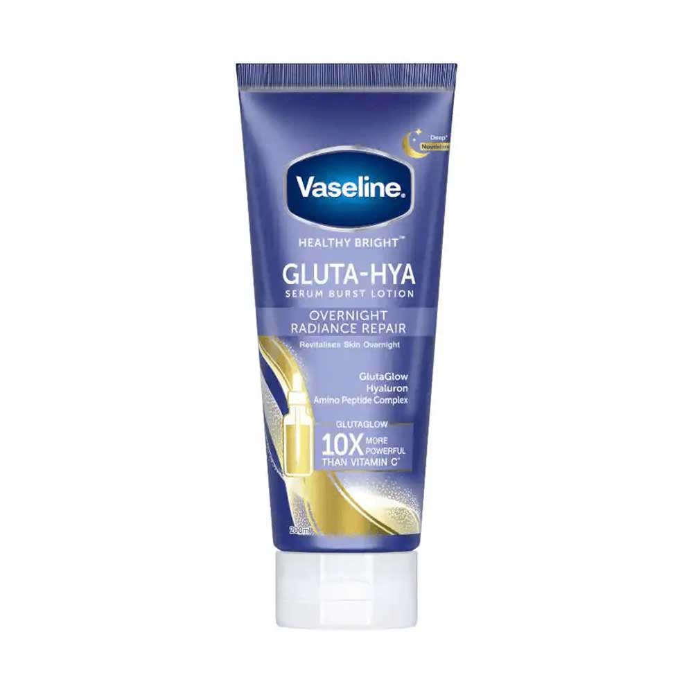 Vaseline Gluta-Hya Serum Burst Lotion Over Night Radiance Repair