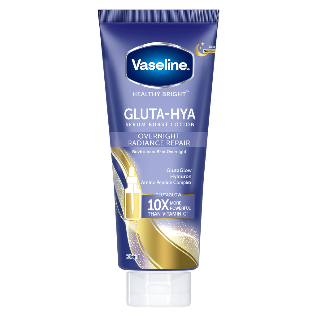 Vaseline Gluta-Hya Serum Burst Lotion Over Night Radiance Repair
