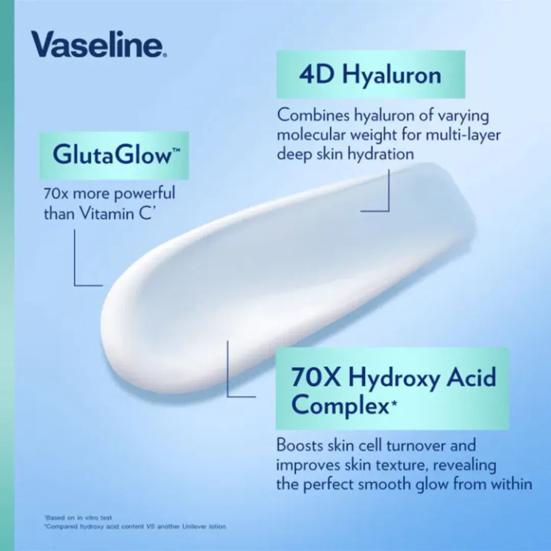 Vaseline Gluta-Hya Serum Burst Lotion Smoothing Perfector
