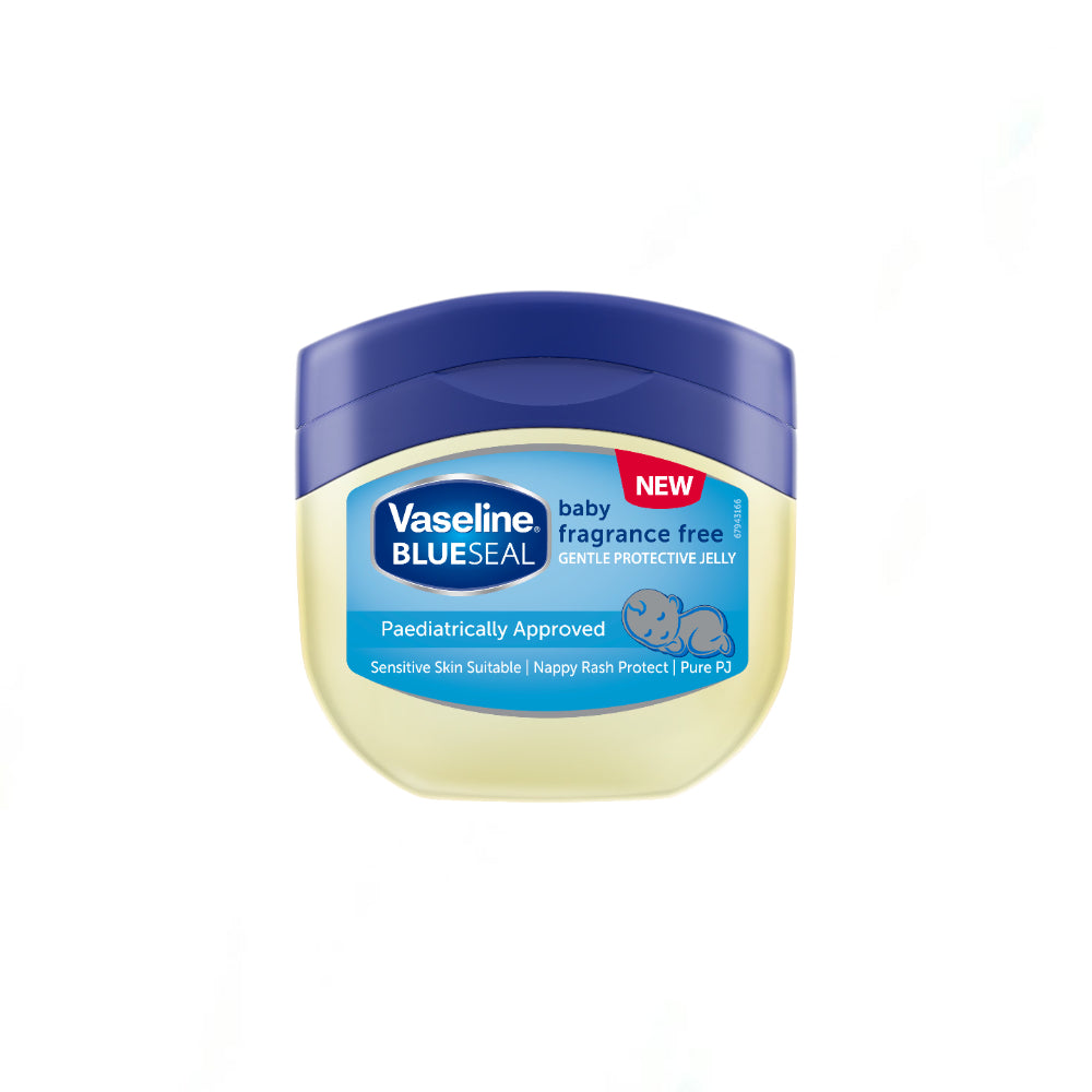 Vaseline Blue Seal Baby Fragrance Free Petroleum Jelly