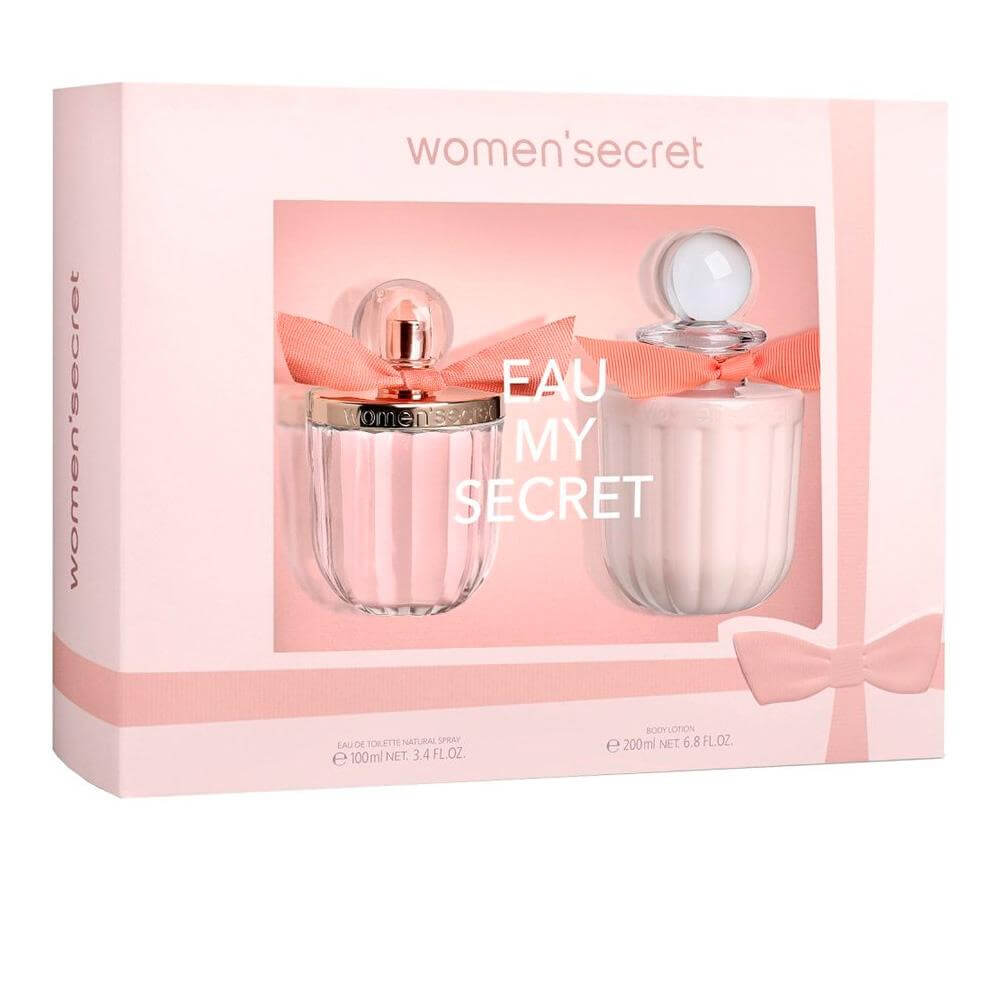 Shop Women Secret Eau My Secret Gift Set EDT 100 ML + Body Lotion 200 ML In Pakistan -Colorshow.pk