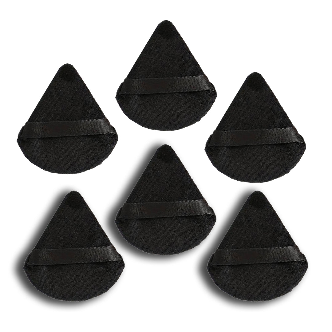 Shein  Powder Puffs Triangle Soft Face Makeup Blender ( PACK OF 6)