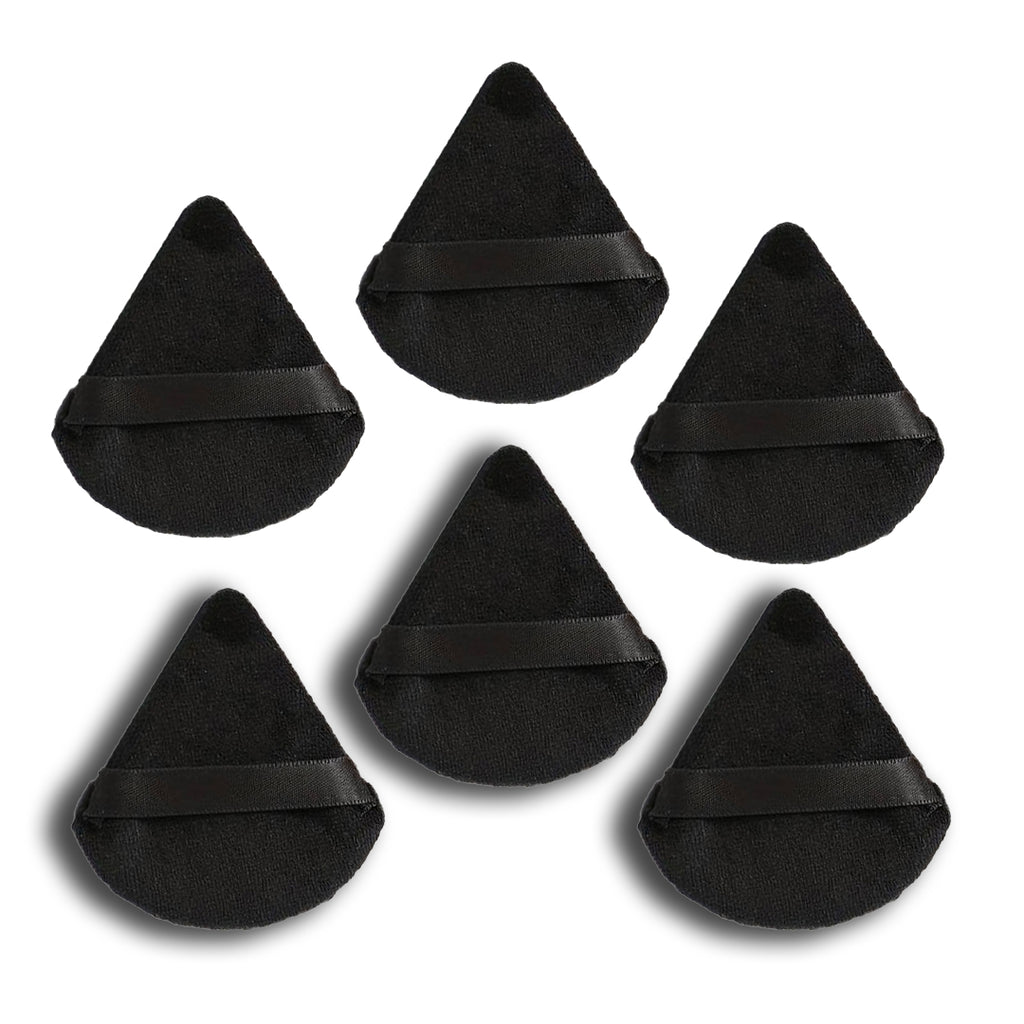 Shein  Powder Puffs Triangle Soft Face Makeup Blender ( PACK OF 6)