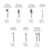 Morphe Eye Want It All 7-Piece Eye Brush Set