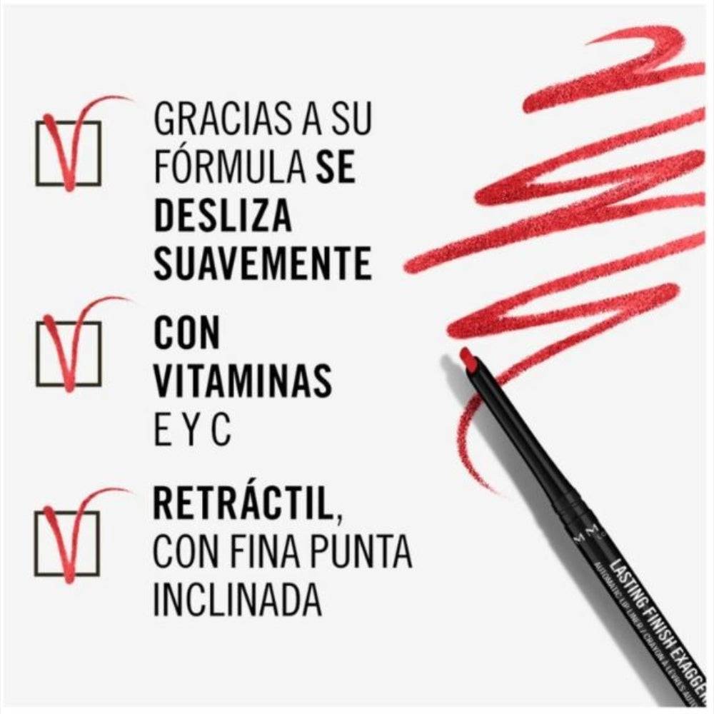 Rimmel London-Lasting Finish Exaggerate Automatic Lip Liner