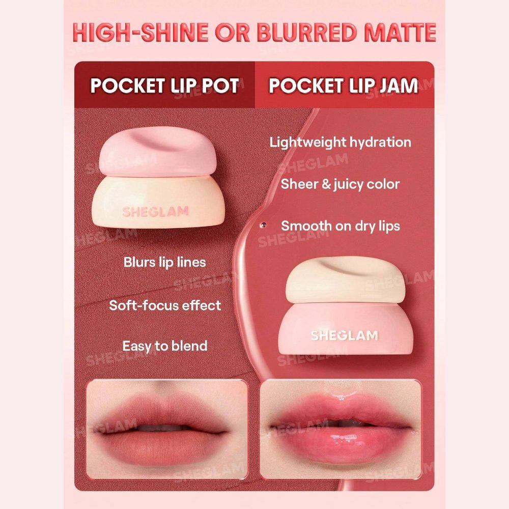 Sheglam Bounce Putty Pocket Lip Pot