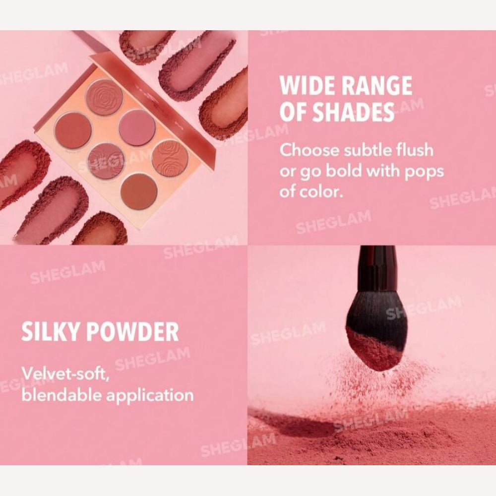 Sheglam Floral Flush Blush Palette