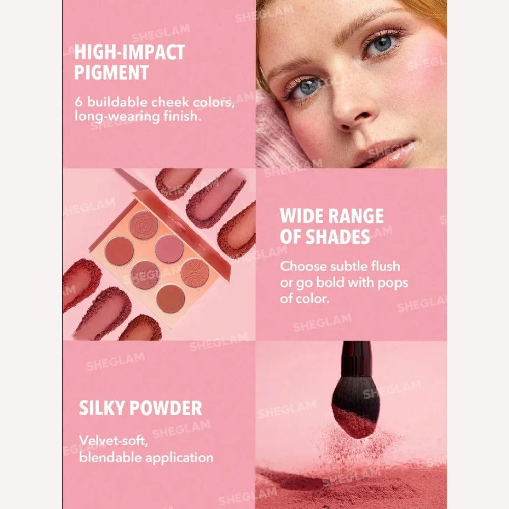 Sheglam Floral Flush Blush Palette