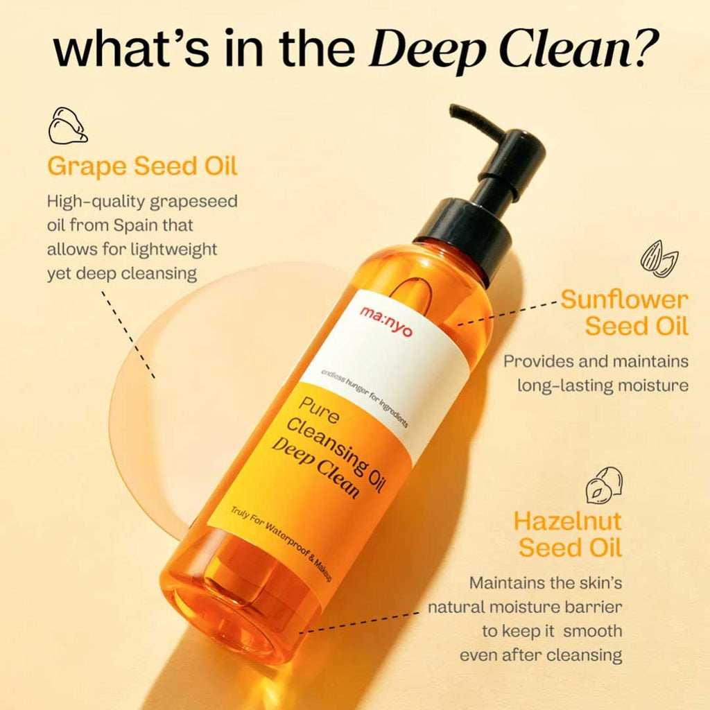 Manyo factory pure cleansing oil deep clean | ColorShow