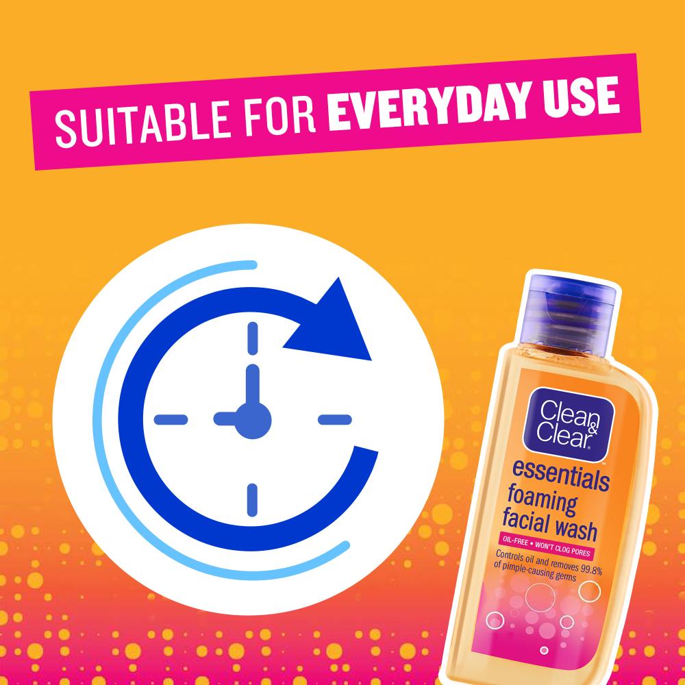 Clean & Clear- Essentials Foaming Facial Wash