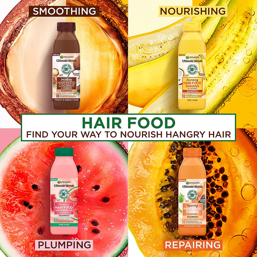 Garnier hair food papaya and coconut conditioner damage hair ColorShow