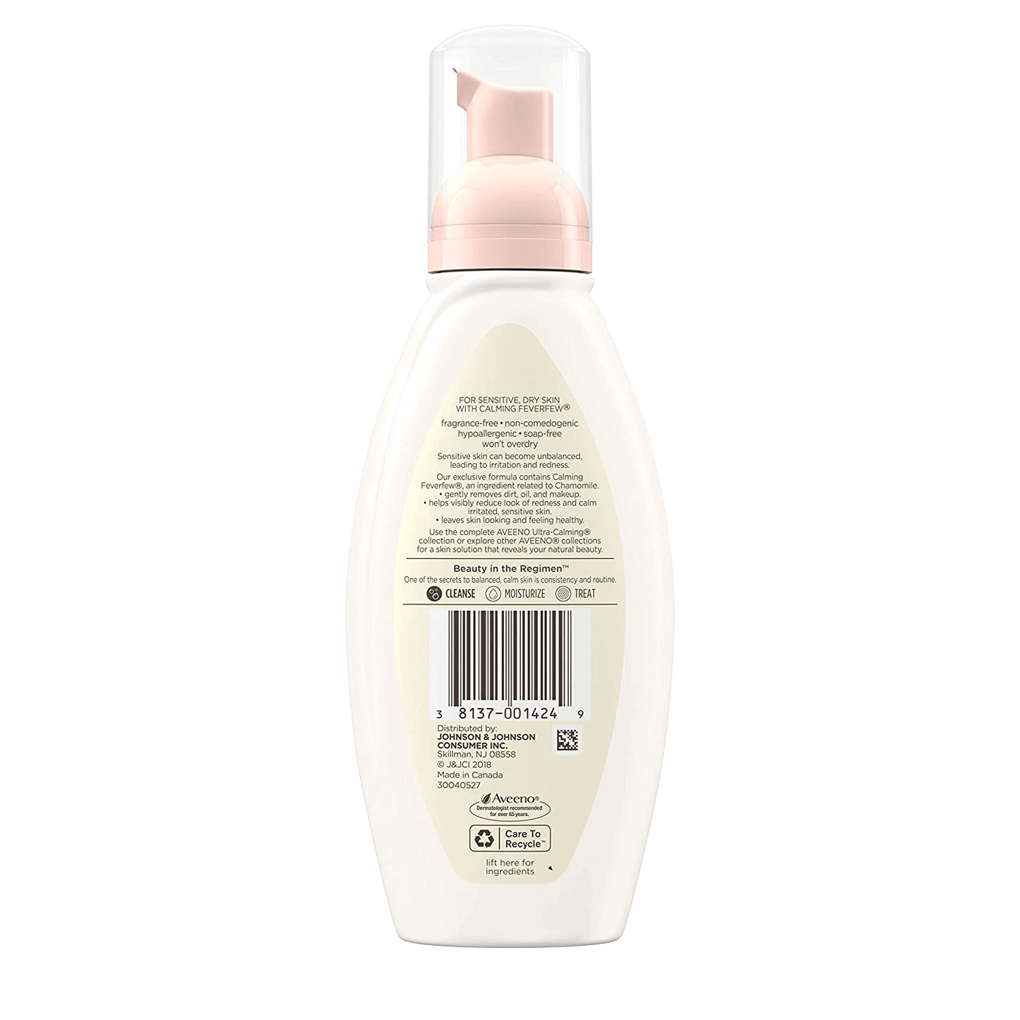 Aveeno Ultra Calming Foaming Cleanser