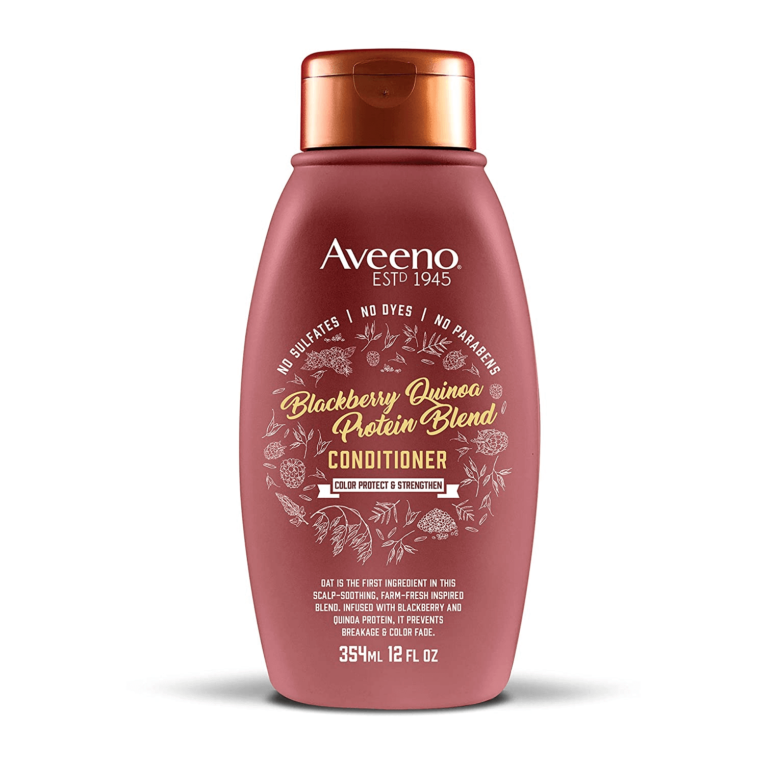 Shop Aveeno Blackberry Quinoa Protein Blend Conditioner Online in Pakistan - ColorshowPk 