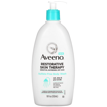 Shop Aveeno Restorative Skin Therapy Sulfate-Free Body Wash Online in Pakistan - ColorshowPk 