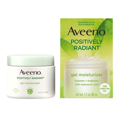 Shop Aveeno Positively Radiant Gel Moisturizer Online in Pakistan - ColorshowPk 