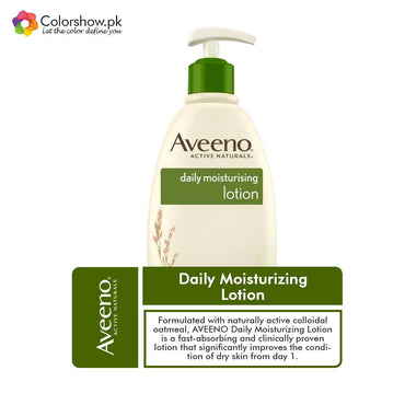 Shop Aveeno Daily Moisturizing Lotion Online in Pakistan - ColorshowPk 