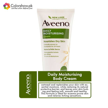 Shop Aveeno Daily Moisturising Body Cream Online in Pakistan - ColorshowPk 