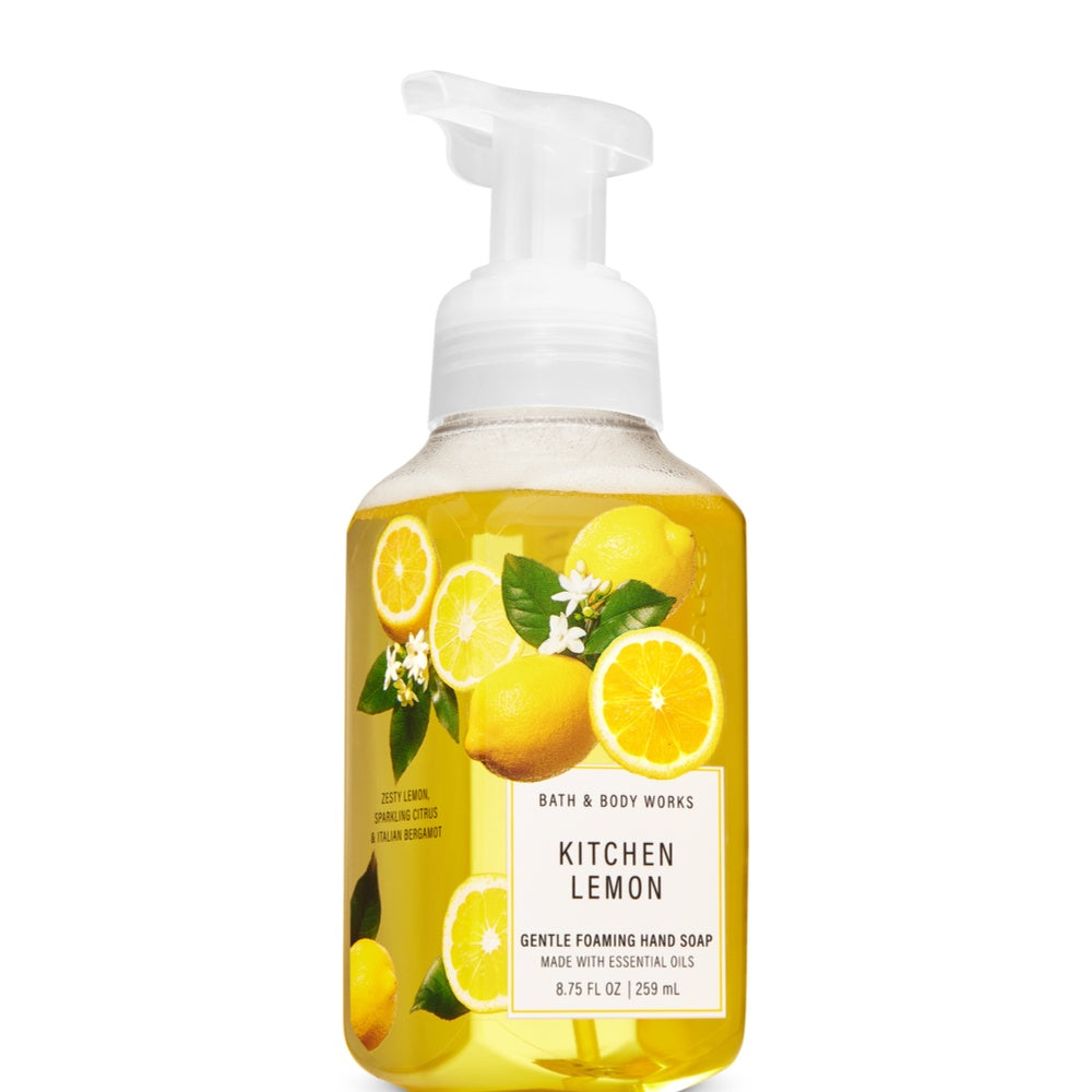 Bath & Body Works Kitchen Lemon Gentle Foaming Hand Soap