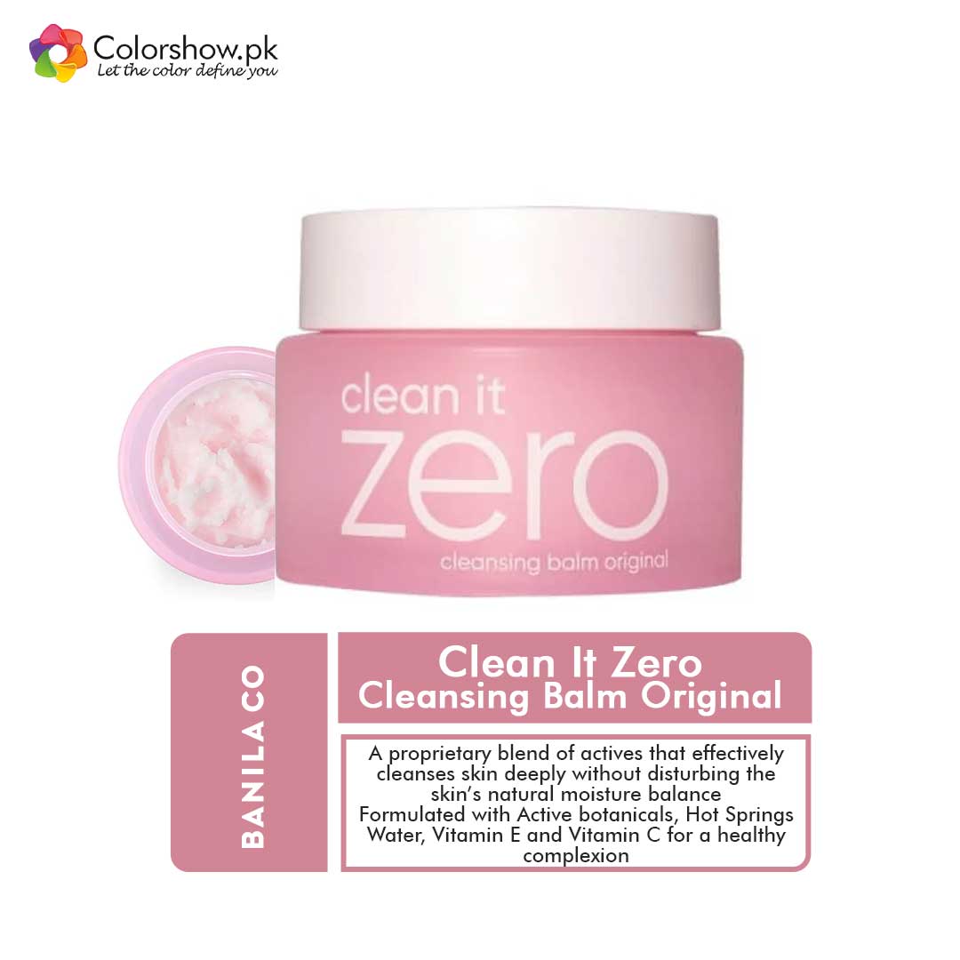 Shop Banila Co Clean It Zero Cleansing Balm Original Online in Pakistan - ColorshowPk 