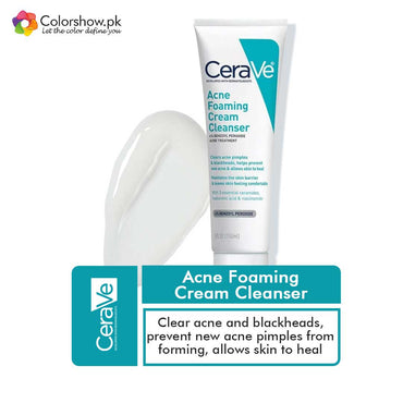 CeraVe Acne Foaming Cream Cleanser