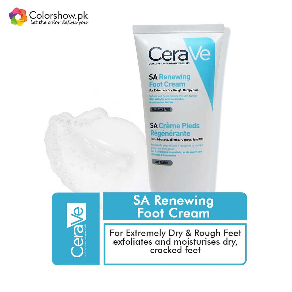 CeraVe SA Renewing Foot Cream