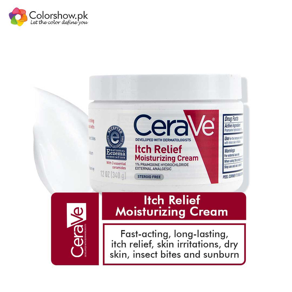 CeraVe Itch Relief Moisturizing Cream