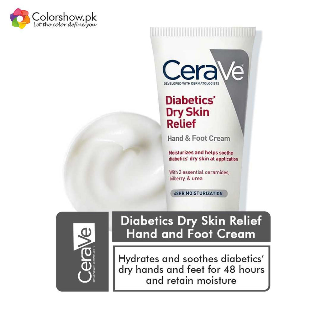 CeraVe Diabetics Dry Skin Relief Hand and Foot Cream
