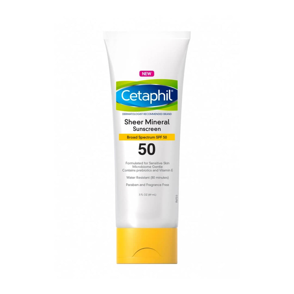 Cetaphil Sheer Mineral Sunscreen Broad Spectrum SPF 50