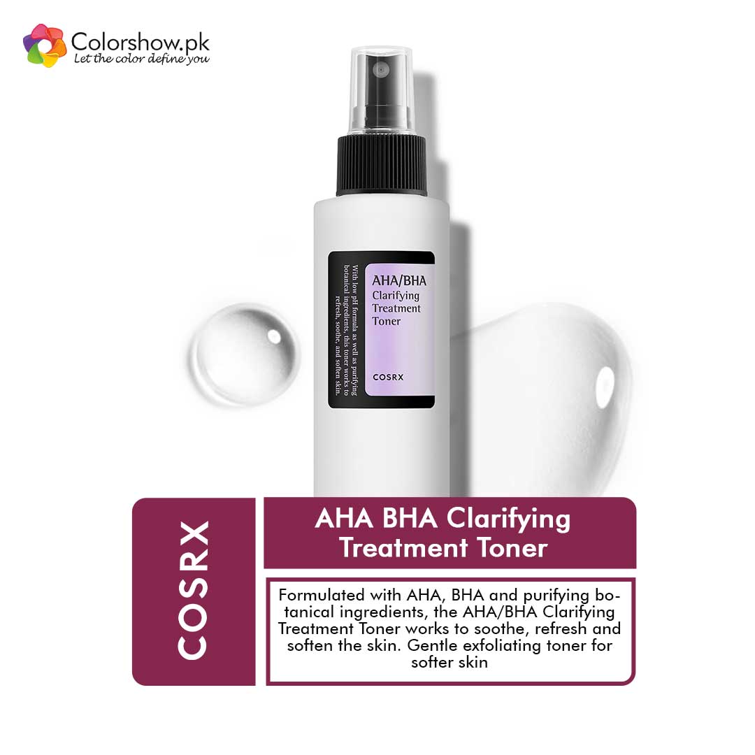 Shop Cosrx - AHA BHA Clarifying Treatment Toner Online in Pakistan - ColorshowPk 