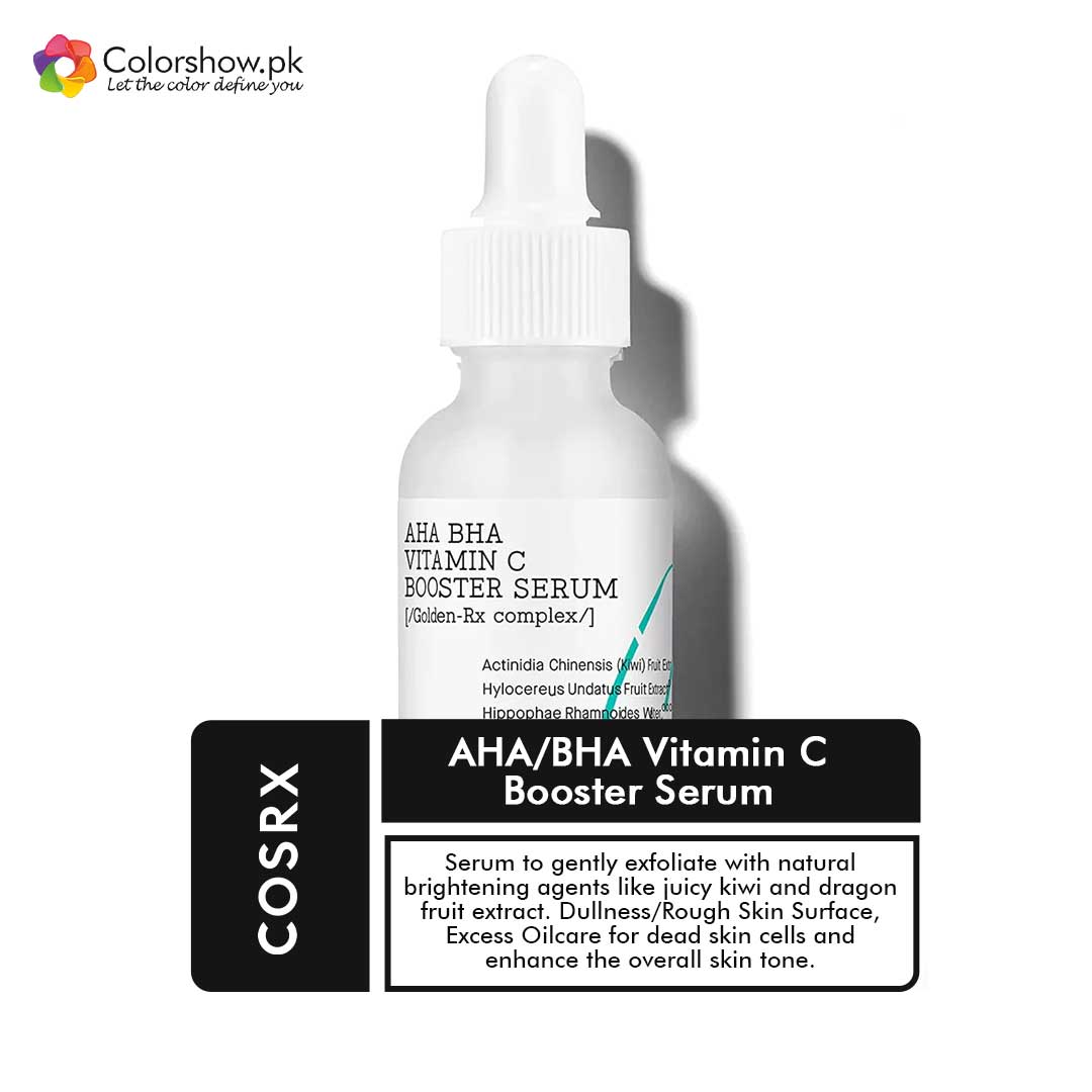 Shop Cosrx AHA/BHA Vitamin C Booster Serum Online in Pakistan - ColorshowPk 