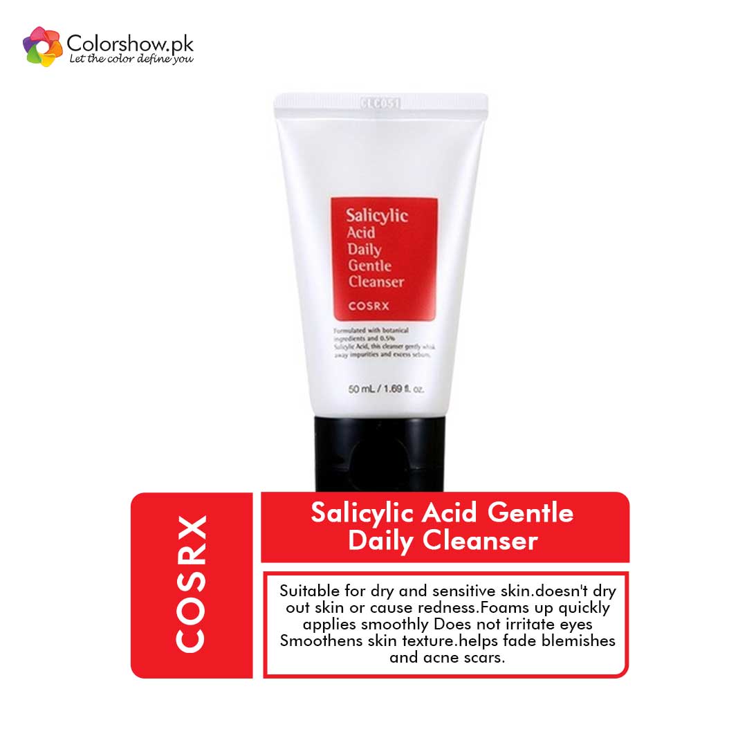 Shop Cosrx - Salicylic Acid Gentle Daily Cleanser Online in Pakistan - ColorshowPk 
