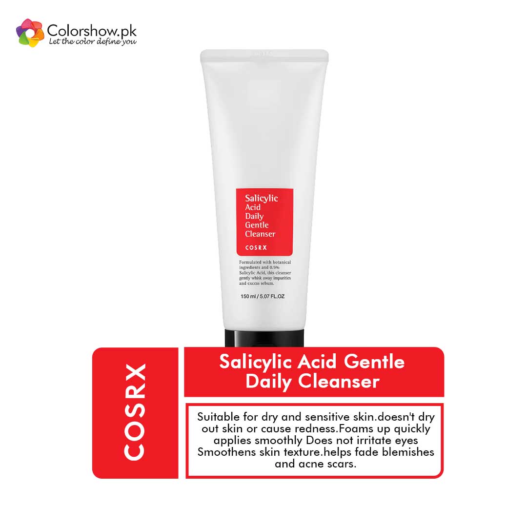 Shop Cosrx - Salicylic Acid Gentle Daily Cleanser Online in Pakistan - ColorshowPk 