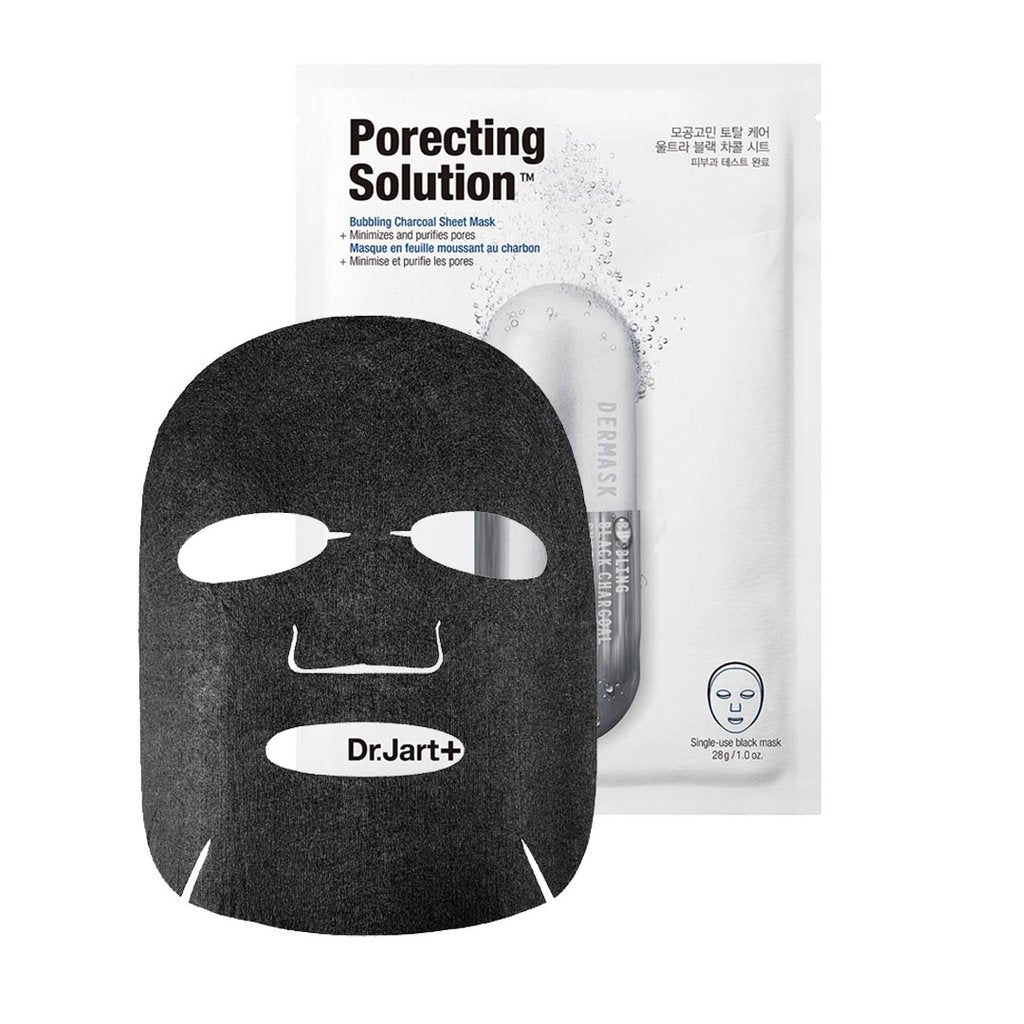 Dr.Jart Jet Porecting Solution Bubbling Charcoal Sheet Mask