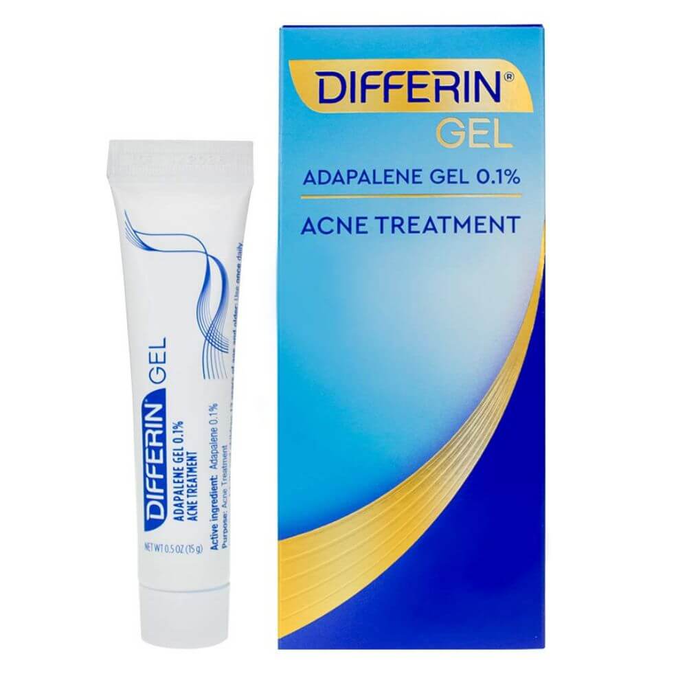 Differin gel adapalene gel 0.1% acne treatment | ColorShow