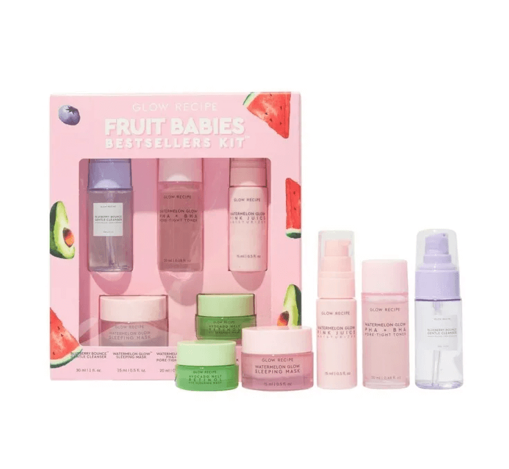 Shop Glow Recipe Fruit Babies Bestsellers Kit New Online in Pakistan -Colorshowpk