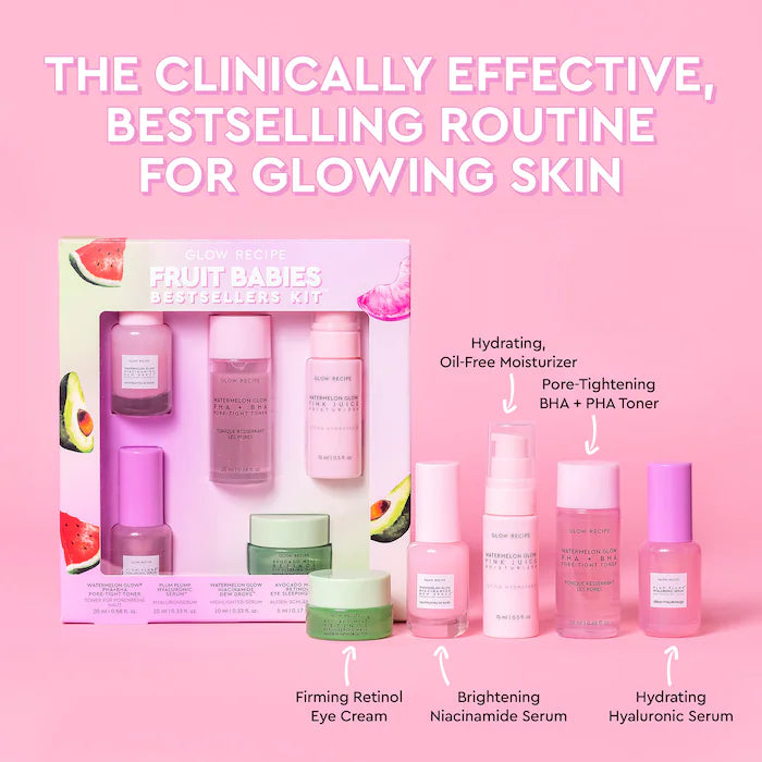 Glow Recipe Fruit Babies Bestsellers Kit