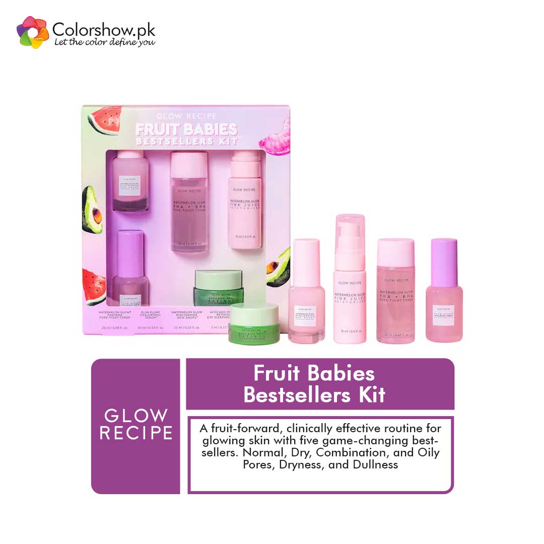 Shop Glow Recipe Fruit Babies Bestsellers Kit Online in Pakistan - ColorshowPk 