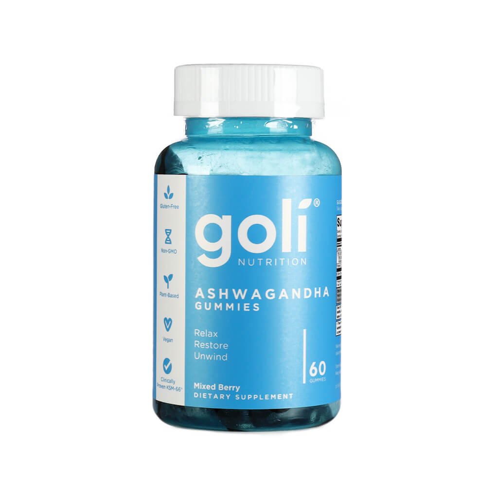 Goli Nutrition Ashwagandha Gummies – 60 Ct