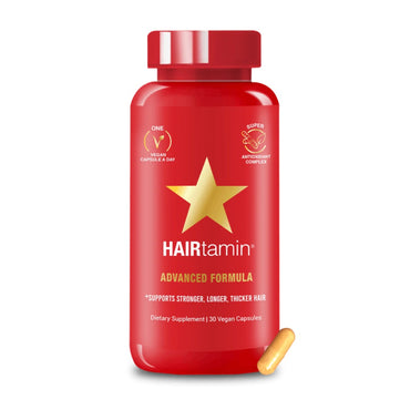 HAIRtamin - ADVANCED FORMULA ONE MONTH SUPPLY  | ONE CAPSULE A DAY