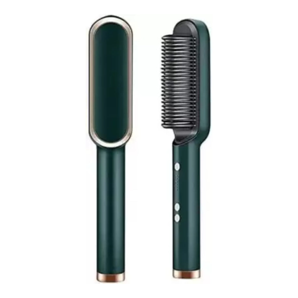 Ceramic Heated Hair Brush – Hair straightener – HQT-909B