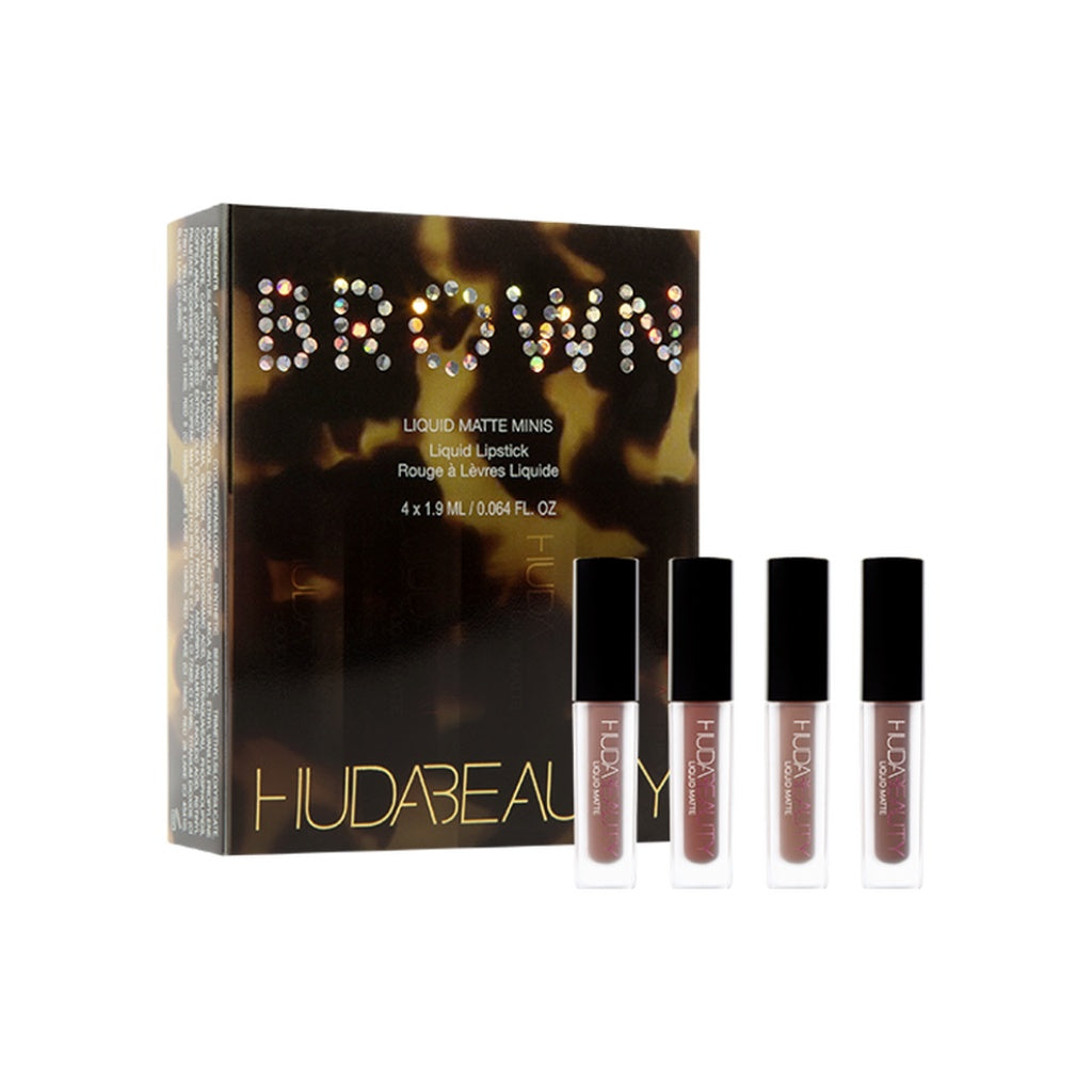 Huda Beauty Brown Obsessions Liquid Matte Minis