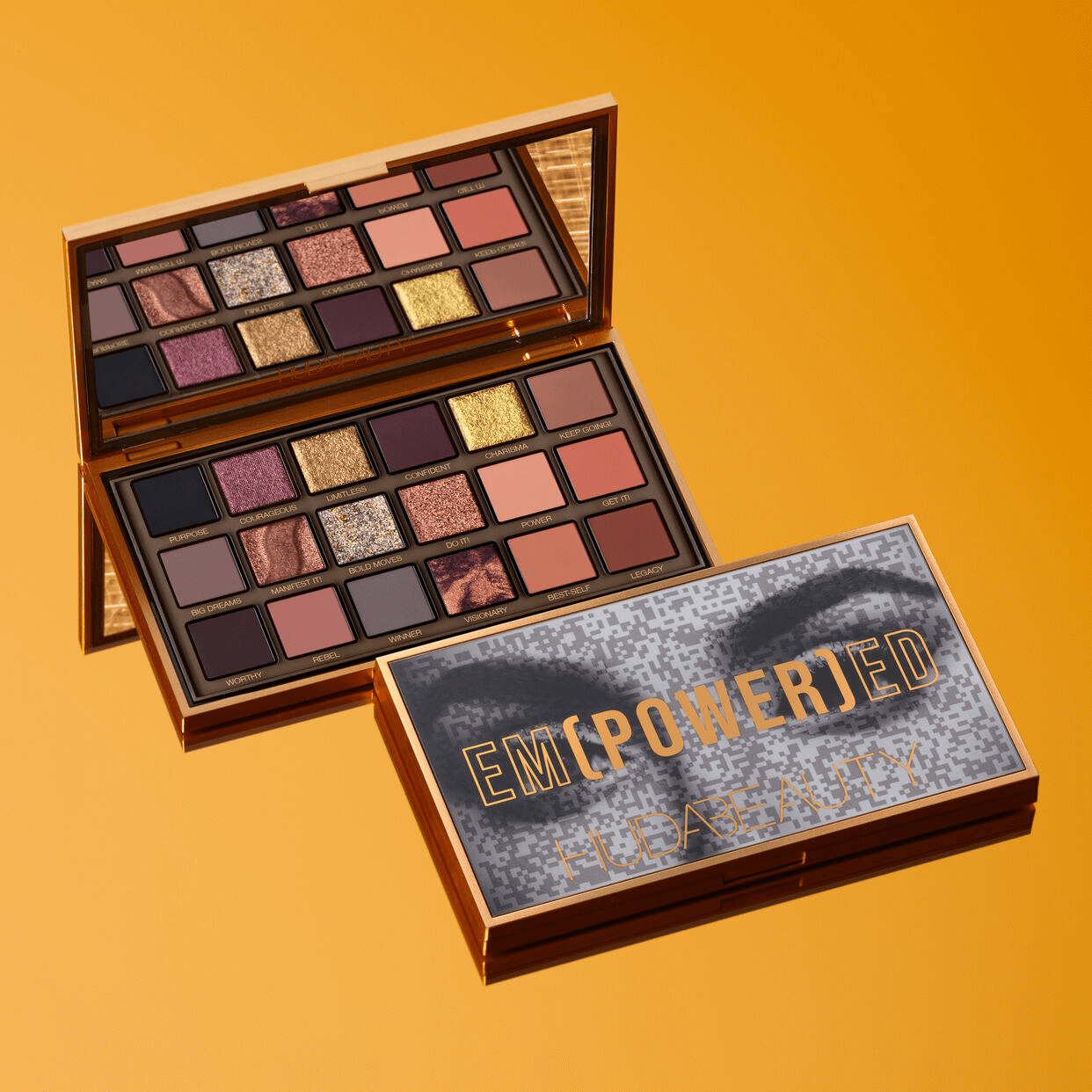 Shop HUDA BEAUTY Empowered Eyeshadow Palette Online in Pakistan - ColorshowPk 