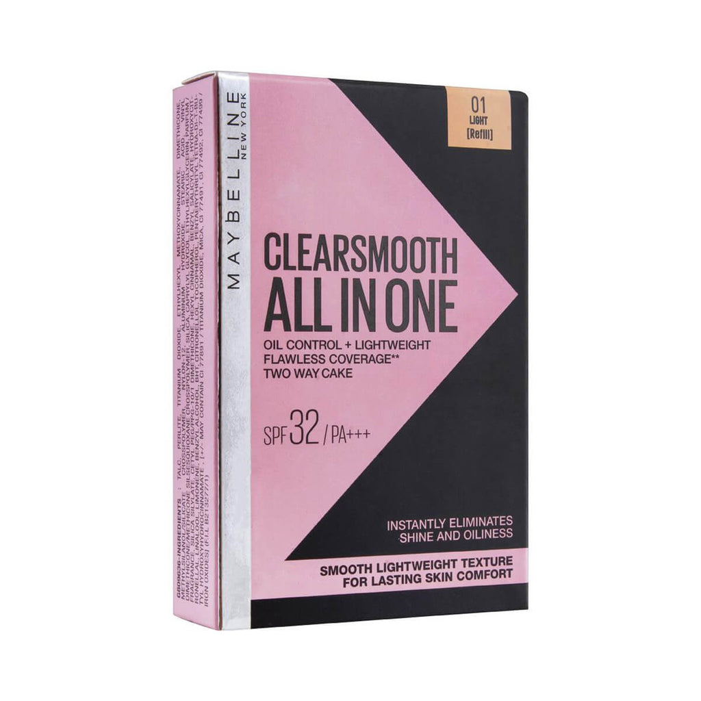 Maybelline New York Clear Smooth All In One Two Way Cake Refill