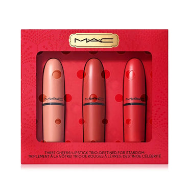 Shop MAC Three Cheers! Lipstick Trio Online in Pakistan - ColorshowPk 