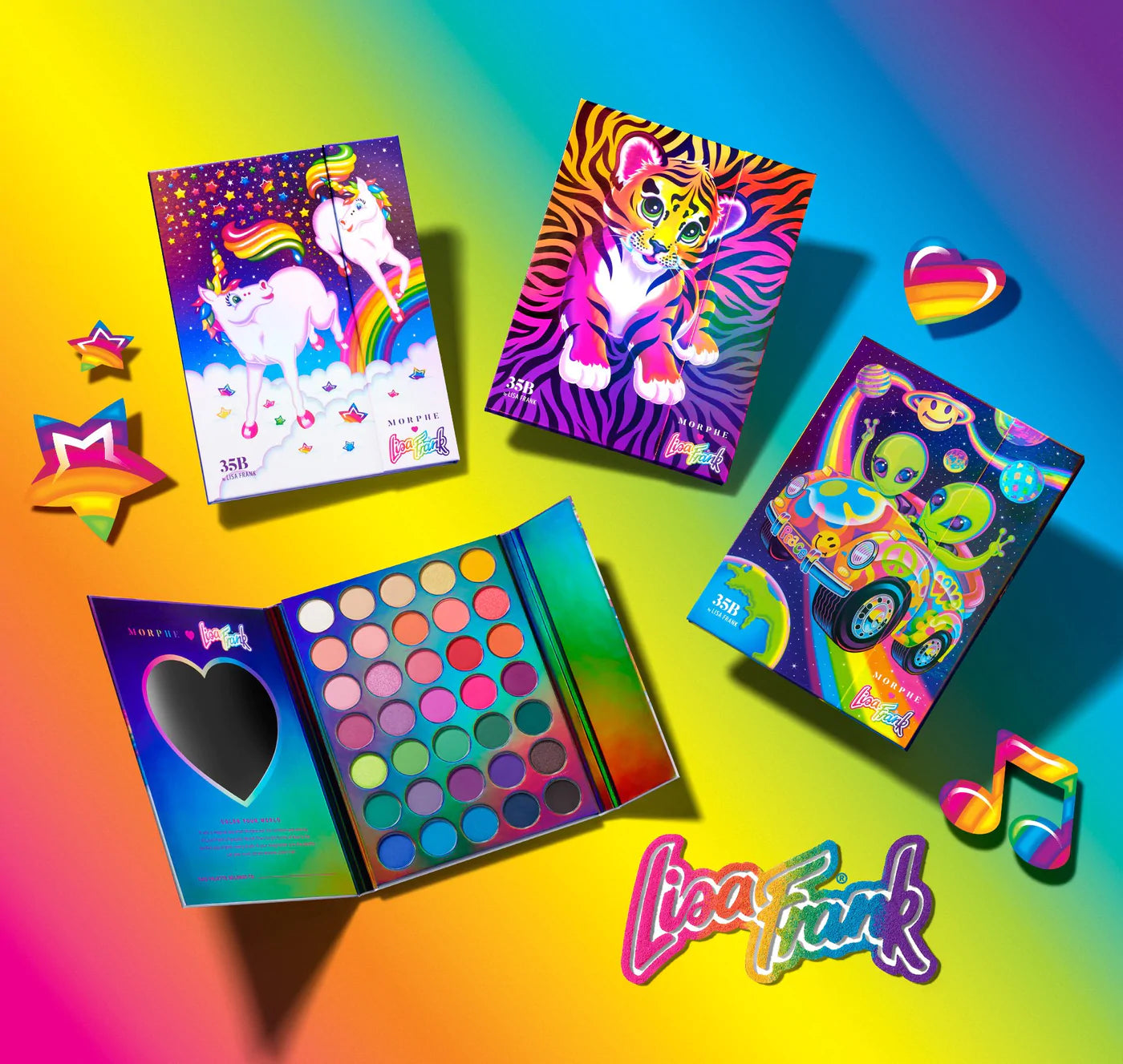 MORPHE 35B BY LISA FRANK ARTISTRY PALETTE - FORREST