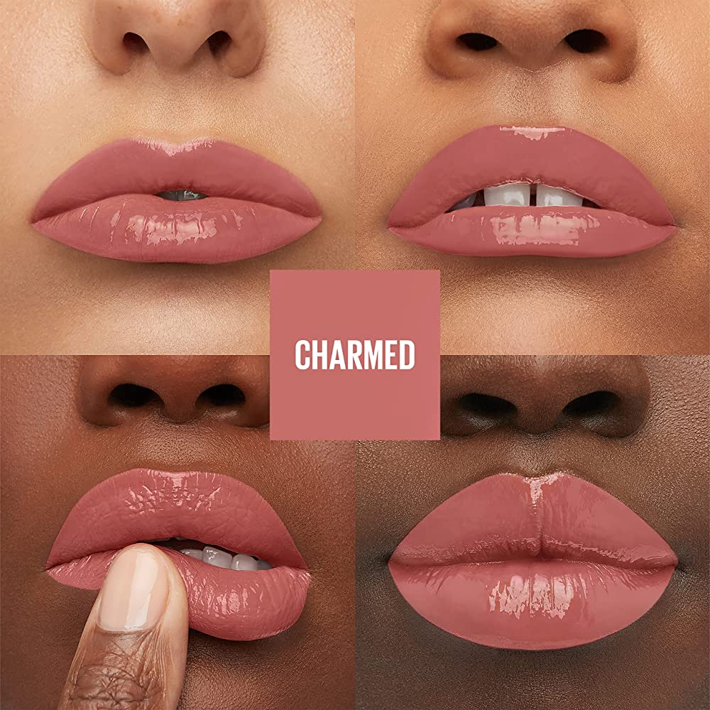 Shop Maybelline Super Stay Vinyl Ink Longwear Liquid Lipcolor USA/100 charmed Online in Pakistan - ColorshowPk 