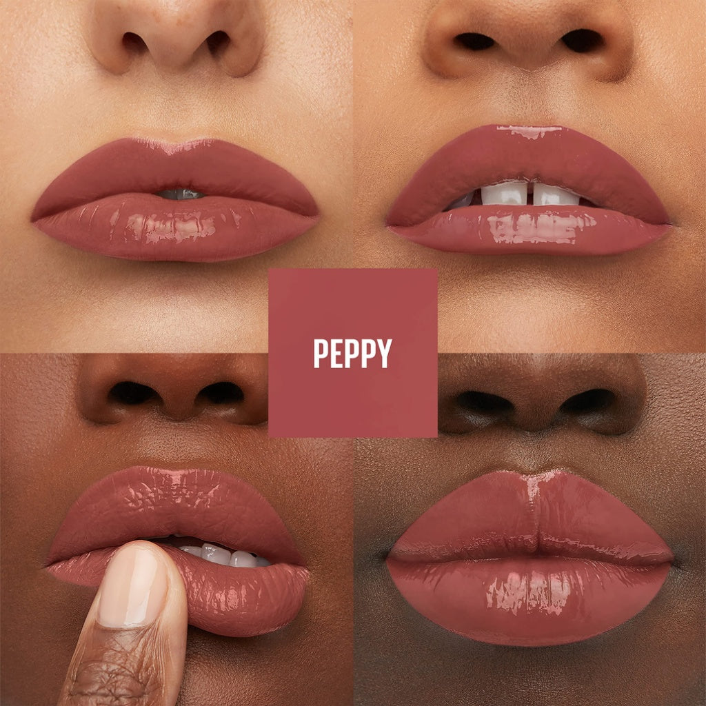 Shop Maybelline Super Stay Vinyl Ink Longwear Liquid Lipcolor USA/115 peppy Online in Pakistan - ColorshowPk 