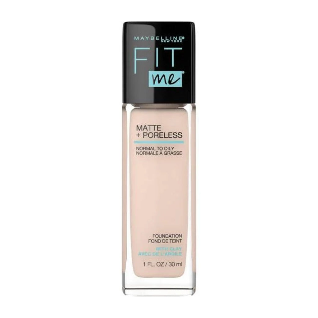 Maybelline Fit Me Matte + Poreless Foundation Normal To Oily Skin, 30ml