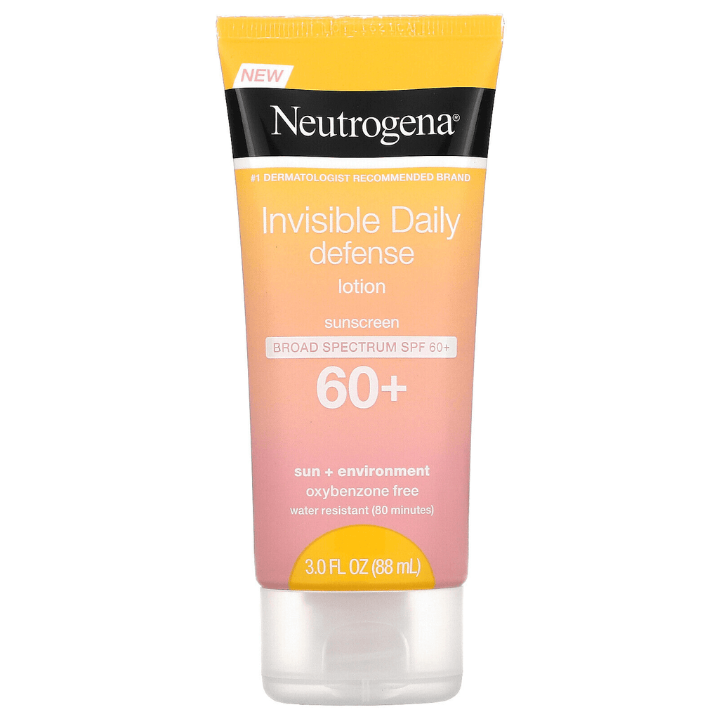 Neutrogena Invisible Daily Defense Sunscreen Broad Spectrum SPF 60+