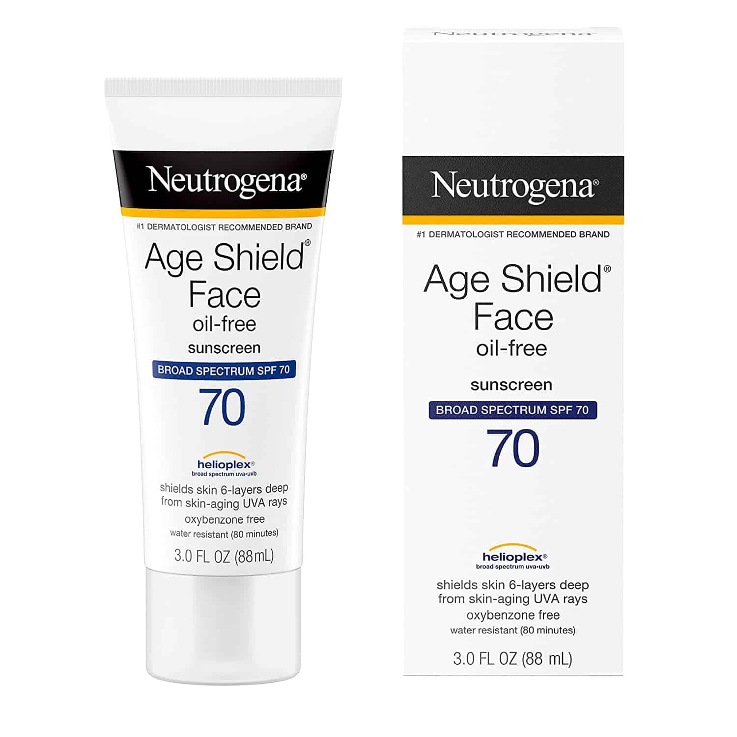 Shop Neutrogena Age Shield Face Sunscreen Broad Spectrum SPF 70 Online In Pakistan at colorshow.pk